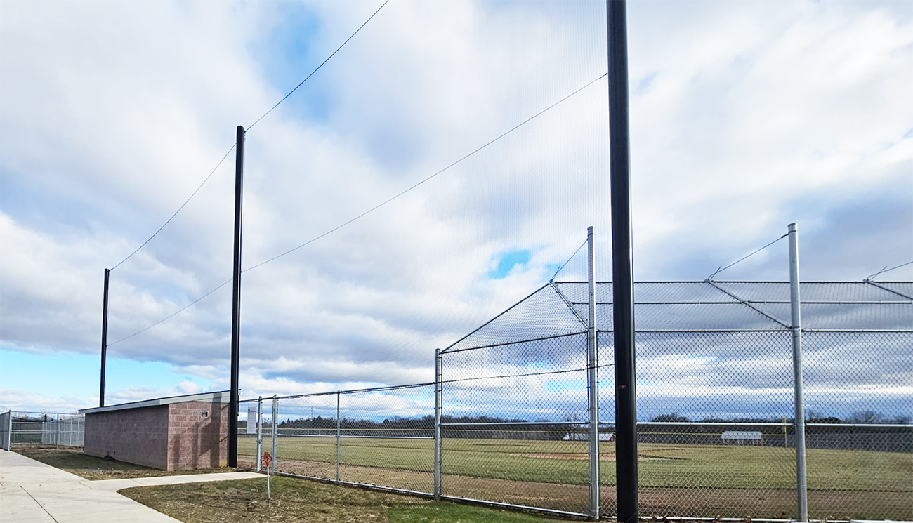 Protective Netting, Sportsfield Specialties, AstroTurf, Mahantango Rubber, Sportsfield Specialties