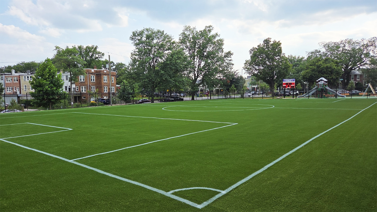 Renovated Elementary School Sporting New Turf!